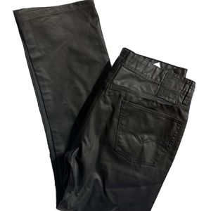 NW0T Guess Dark Wash (light sheen) Lincoln Slim Straight Jeans size 34 x32